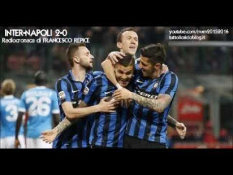INTER-NAPOLI 2-0 - Radiocronaca di Francesco Repice (16/4/2016) Rai Radio 1