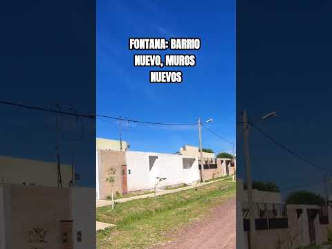 Barrio nuevo… y ya levantan muros 👀