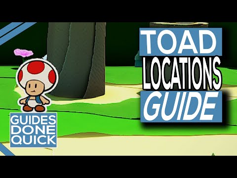 Paper Mario The Origami King Overlook Mountain Toad Location Guide