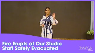 Grease Fire Erupts at the ‘Tamron Hall’ Show Studio, Staff Safely Evacuated