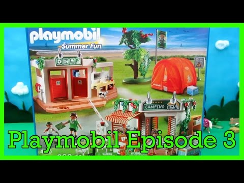 PLAYMOBIL UNBOXING: Summer Fun Camp Site (#5432)