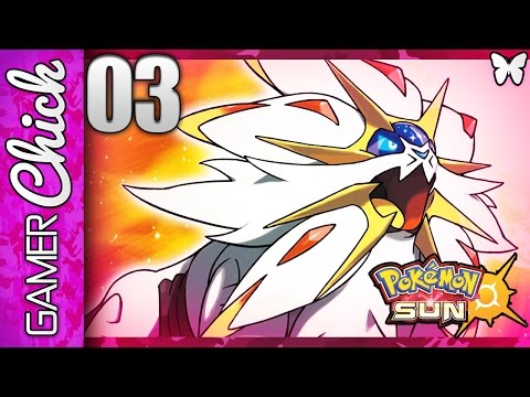 ❋ Pokemon Sun & Moon - Gameplay/Walkthrough - [Part 3 A Festival] (3DS) w/ GamerChick