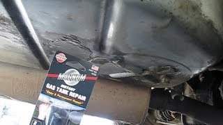 How to fix a leaking gas tank