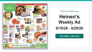 Heinen's Weekly Ad (8/19/26 - 8/25/26) Best Deals