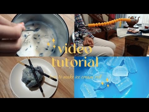 How to make ice cream in an easy and delicious way 🍨☀️🫧