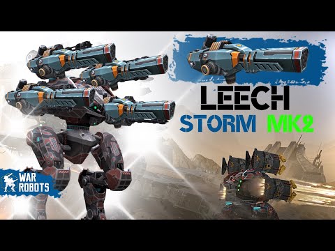 LEECH/STORM 12 MK2 VS TITANES, FALCON (T) E INVADER 12 MK2 | WAR ROBOTS
