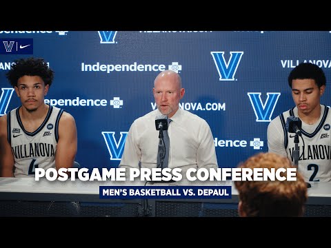 Men's Basketball - Postgame Press Conference vs. DePaul
