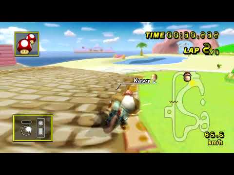 【MKW WR】 GCN Peach Beach (No Glitch) - 1:12.656 - Kasey