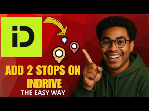 So fügen Sie 2 Haltestellen in inDrive hinzu (2026)