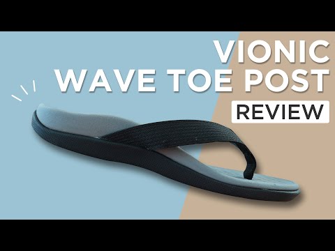 Vionic Wave Toe Post - Best Flip Flops for Plantar Fasciitis