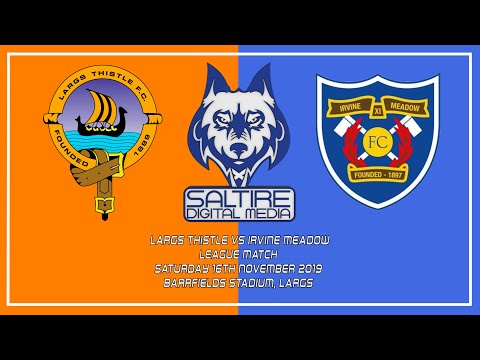 Largs Thistle 4-1 Irvine Meadow - Go Pro Goals - 16/11/19