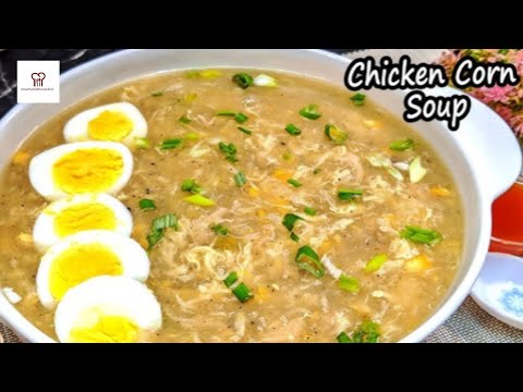 Winter Special Chicken Corn Soup Recipe By Cooking And Baking Passion