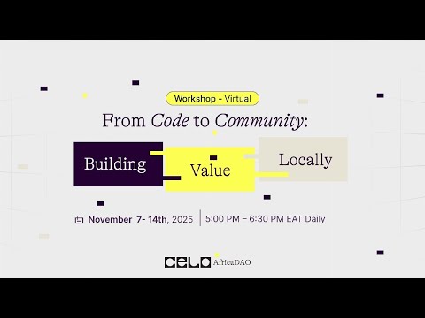 Workshop: From Code to Community Series 2: x402 Payment Protocol