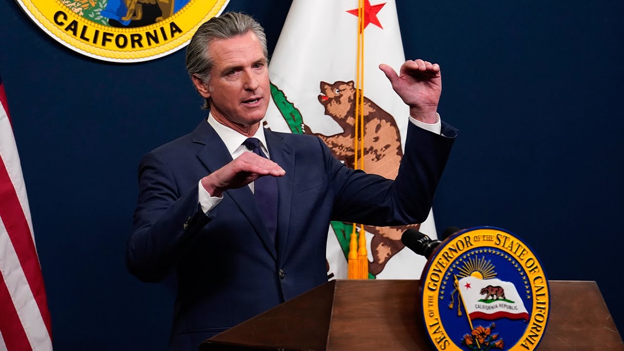 California Gov. Gavin Newsom announces $12 billion budget deficit