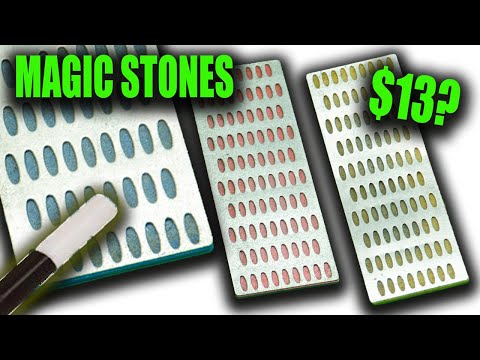 These $13 Sharpening Stones Are Magical | The Cheapest Diamond Sharpening Stone Set On Amazon