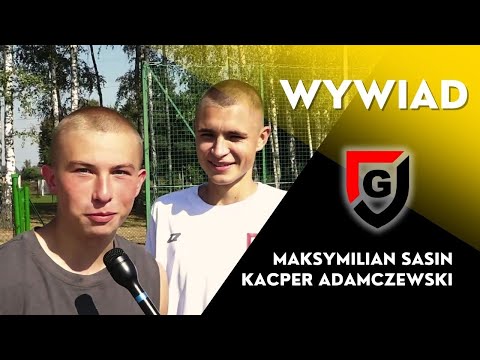 Kacper Adamczewski i Maksymilian Sasin - LKS Gieczno - wywiad pomeczowy