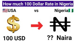 100 Dollar in Nigerian Naira  Hundreds us Dollar R