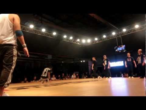 Eurobattle 2012 - 1/8 Final BBoy - Fly Tronix (Russia) vs Flying Legs (Venezuela)