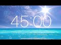 45 Minute Timer - Beach Ambience