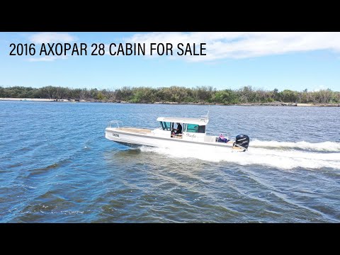 2016 Axopar 28 Cabin AVAILABLE NOW