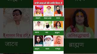 Download lagu भारत के प्रमुख बाबा एवं उनके जाति | Caste of Indian Baba's | Popular Baba of India and their Caste mp3