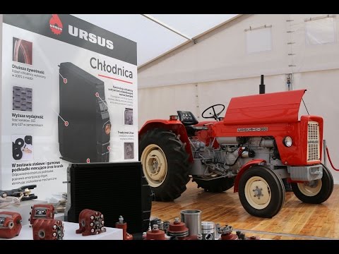 Ursus C-360 - historyczny milionowy egzemplarz (AGRO SHOW 2016 stoisko Jacek Mocny, Waryński)