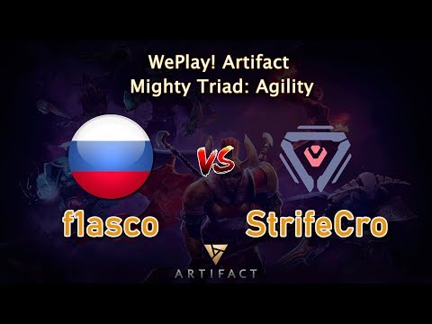 f1asco vs StrifeCro - Group H | Artifact Mighty Triad: Agility | WePlay!