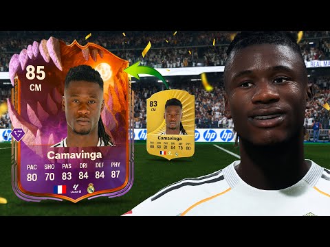 MUST DO EVO?! 😮 85 'The Big Fella' Evolution Camavinga! FC 26 Player Review