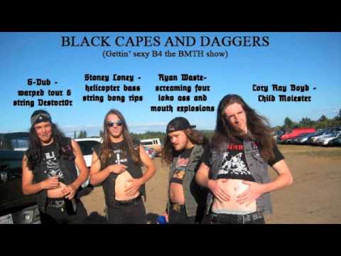 Black Capes and Daggers, i dont got a gun but my bullets whisper your name