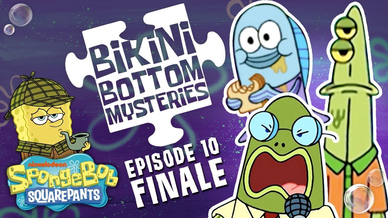 Suspicious Fishes 🐟 Bikini Bottom Mysteries Ep. 10 | SpongeBob SquarePants