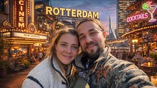 Hollanda'nın Rotterdam şehrini 24 SAATTE gezdik (Şehir kartı ile her şey ücretsi