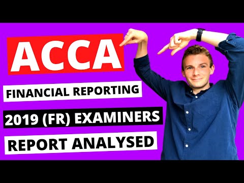 ⭐️ HOW TO PASS ACCA FINANCIAL REPORTING (FR/F7) ⭐️ Sept/Dec 2019 Examiners' Report Q32 Analysed!
