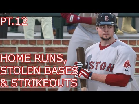 MLB 15 Road To The Show Part 12 - Home runs, stolen bases, and strike outs