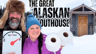Greatest Off Grid Alaskan Outhouse Build - With HEAT!