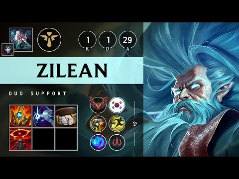 Zilean Support vs Bard - KR Grandmaster Patch 25.17