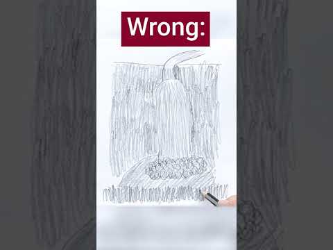 Waterfall drawing tip 3 #shorts