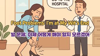 재미있는 주제로 배우는 영어회화(feat : Power English) / 발 문제: 이제 어떻게 해야 할지 모르겠어