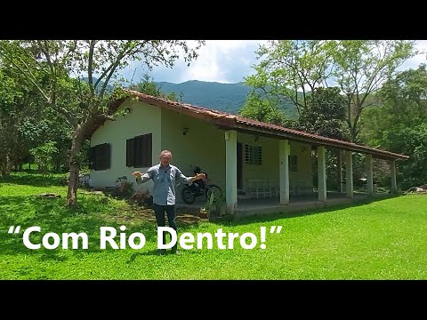 CHÁCARA DOS SONHOS À VENDA: 24.000m² com Rio, Piscina e Área Gourmet! em PINDAMONHANGABA/SP