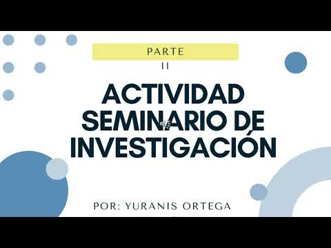 SEMINARIO DE INVESTIGACIÓN- Grupo 7