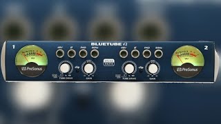 Video thumbnail for PreSonus Bluetube v2 preamp for recording guitars. Sample of guitar tones with and without preamp by Music for mental health