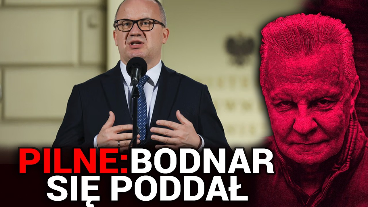 PILNE Z BAŃKI: Bodnar się poddał | Tomasz Szwejgiert