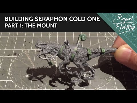 Building Seraphon Cold One. Part 1: The Mount