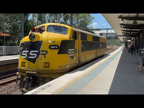 18/12/25 - SSR D444 passing Meadowbank with GM10