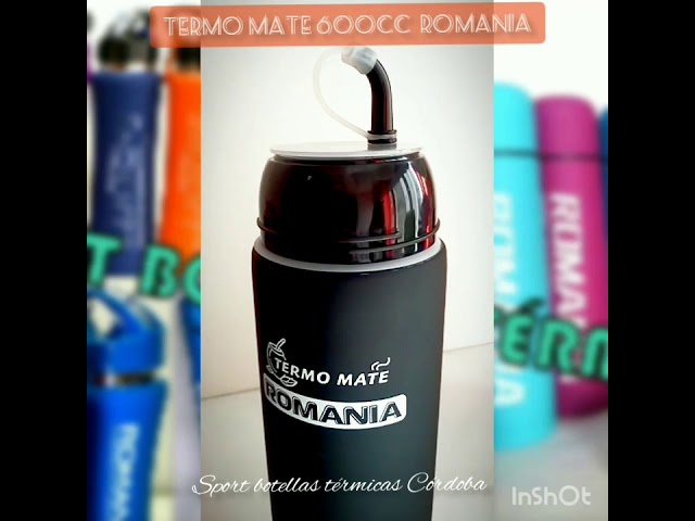 Vídeo relacionado con CyP Brands Atlético de Madrid - Botella Agua de Acero Inoxidable, Cierre Hermético, con Diseño Letra M en Rojo, 550 ml, Color Metalizado, Producto Oficial