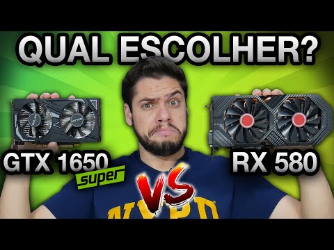 GTX 1650 Super vs RX 580 8GB: MELHOR CUSTO X BENEFÍCIO? CONSUMO, TEMPERATURA, GAMES. Compensa?