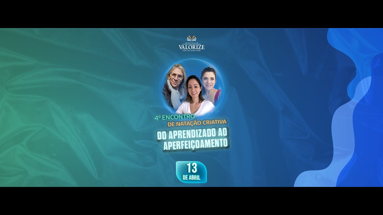 4º Encontro Online da Natação Criativa: Do Aprendizado Ao Aperfeiçoamento