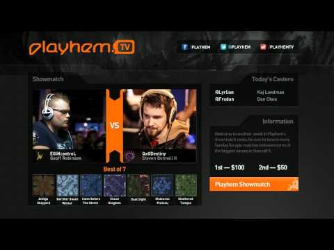 Playhem Showmatch: Post-Game Interview with QxGDestiny and EGiNcontroL