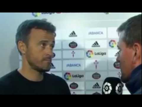 Luis Enrique FC Barcelona declaraciones tras perder 4-3 con el Celta de Vigo "El culpable soy yo"