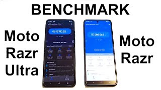 Moto Razr Ultra 2025 vs Razr 2025 - BENCHMARK COMPARISON