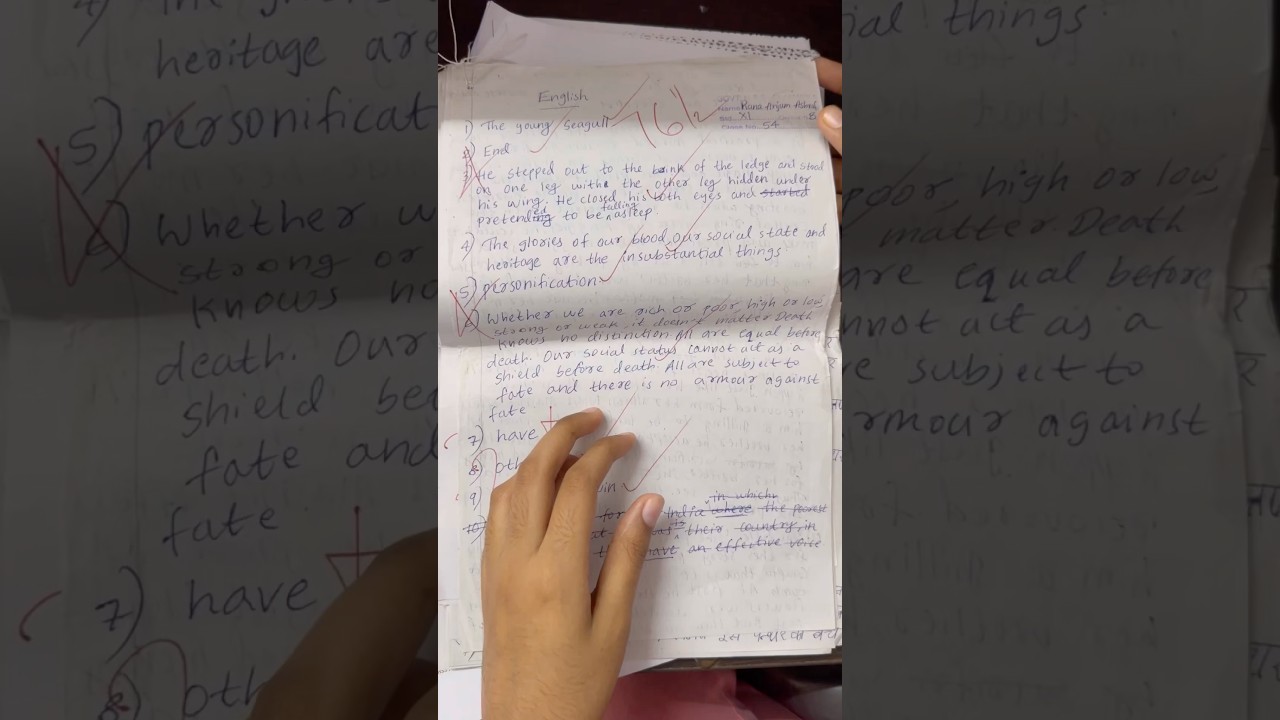 Exam Answer Paper 😂 #shorts #exam